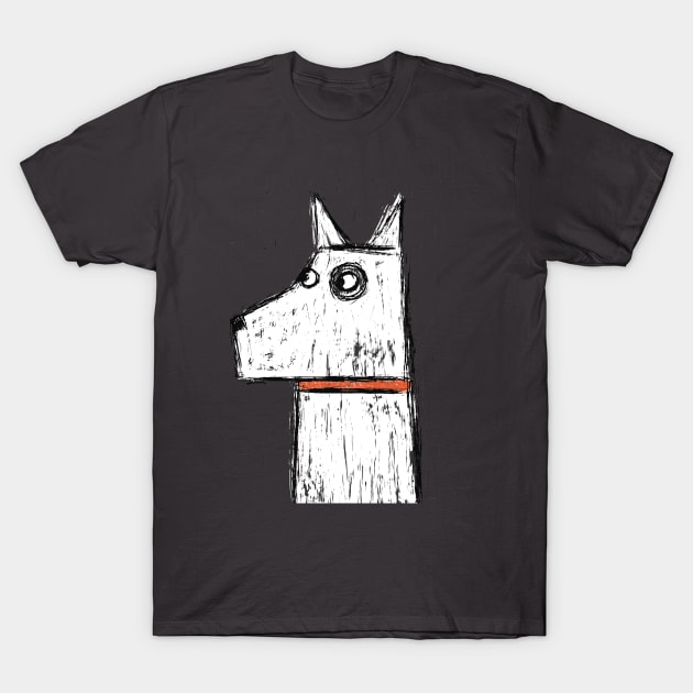 West Highland Terrier Dog Illustration T-Shirt by NicSquirrell